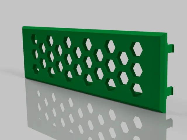 Hex 5.25-inch drive bay cover