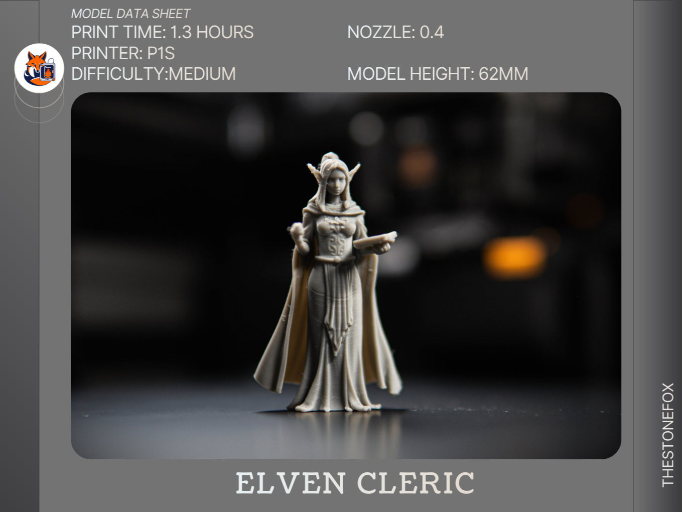 Elven Cleric - DnD Tavern
