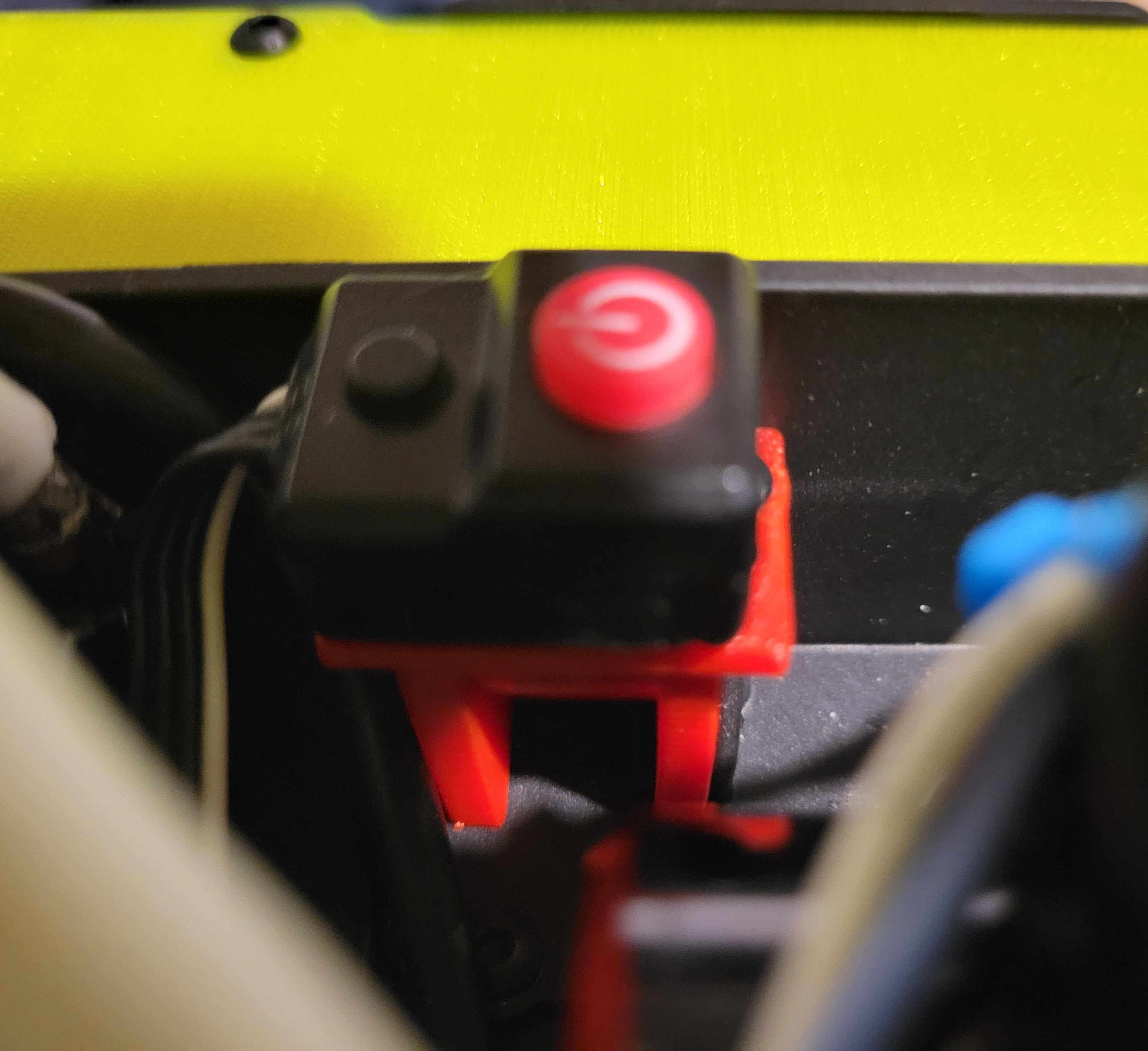 Tekno SCT410 2.0 Hobby Wing Switch mount