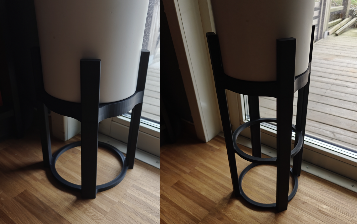 Stackable flower pot stand 3D model