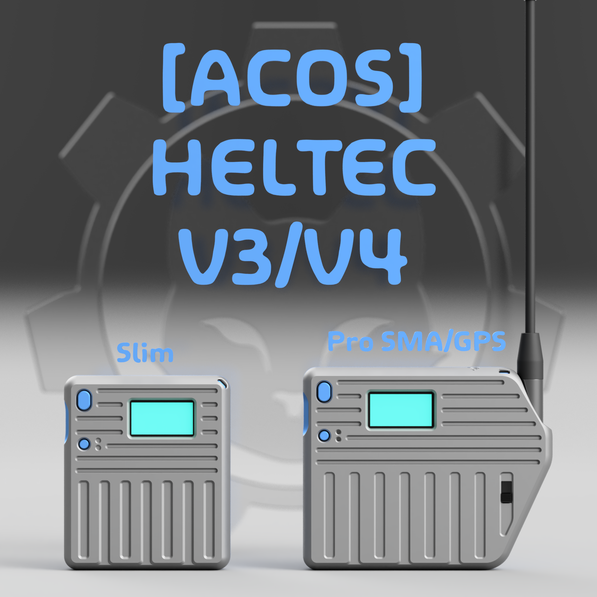 Heltec LoRa 32 V4/V3 Slim Cases