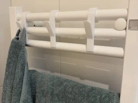 Towel hanger radiator