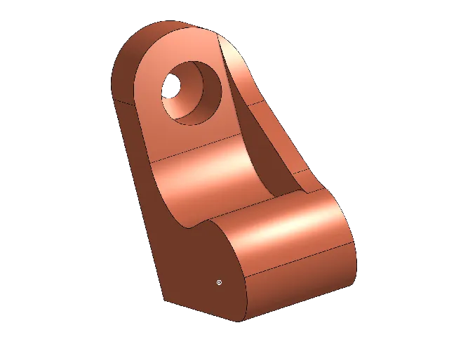 Top Load Curtain Rod Wall Bracket with Side Stopper