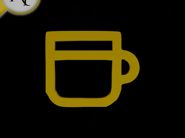 Simple Coffee Cup Symbol - 2D Art