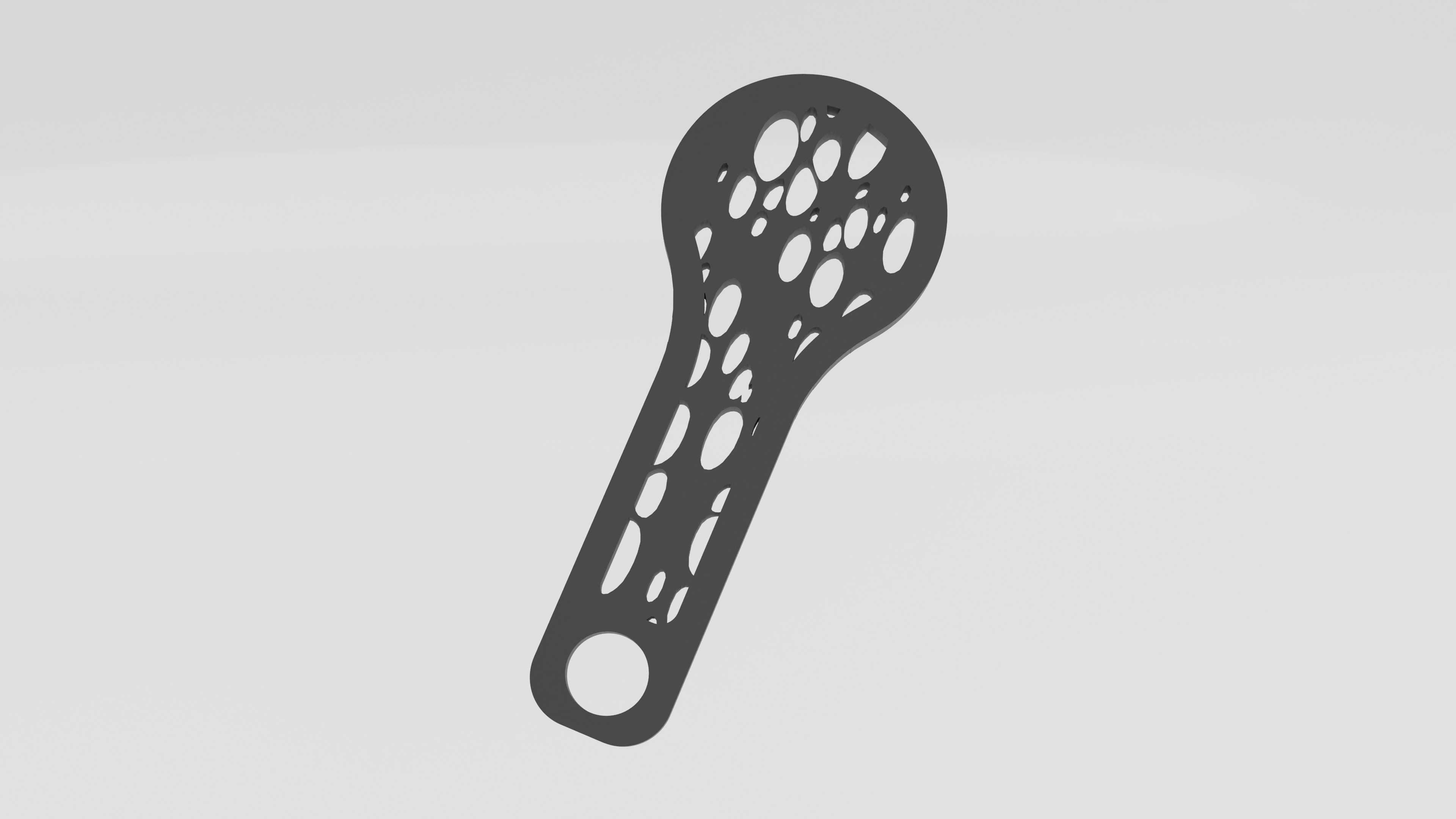 Voronoi Shoppingcart Coin (2g) 3D model by Dan