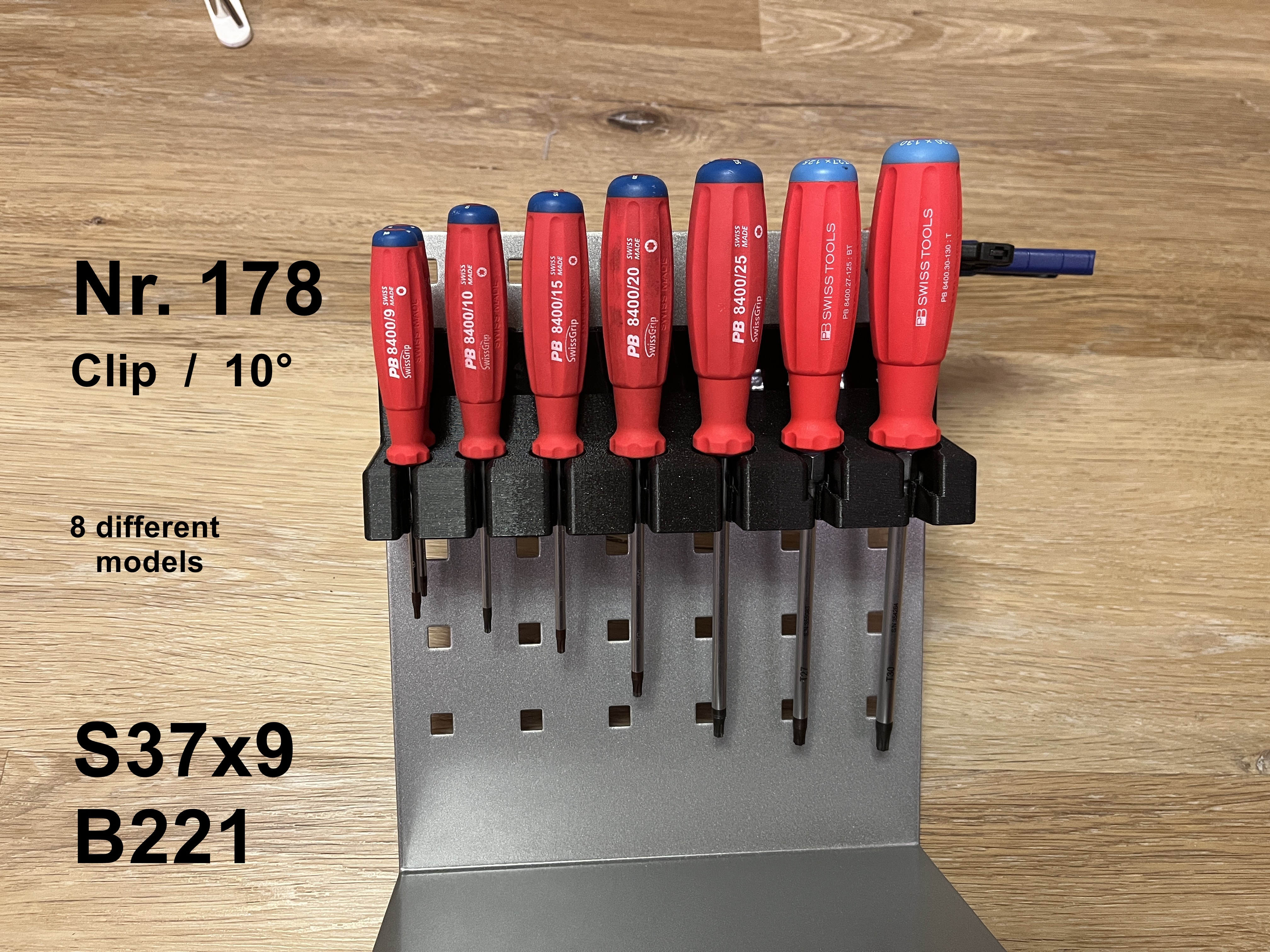 S37x9 - B221 - PB Swiss - Schraubenzieher - Torx