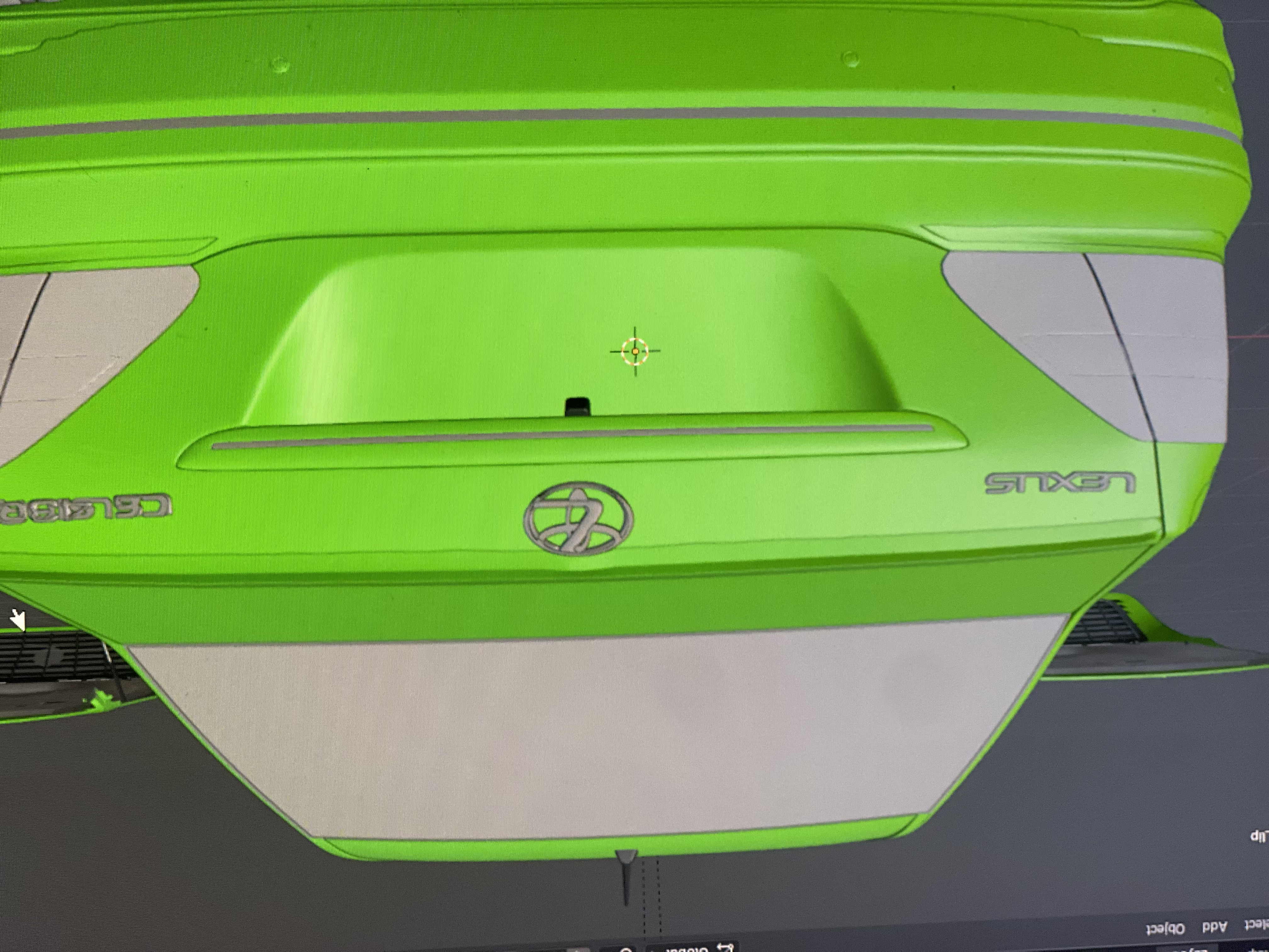 lexus ls430 ucf30/31 trunk spoiler