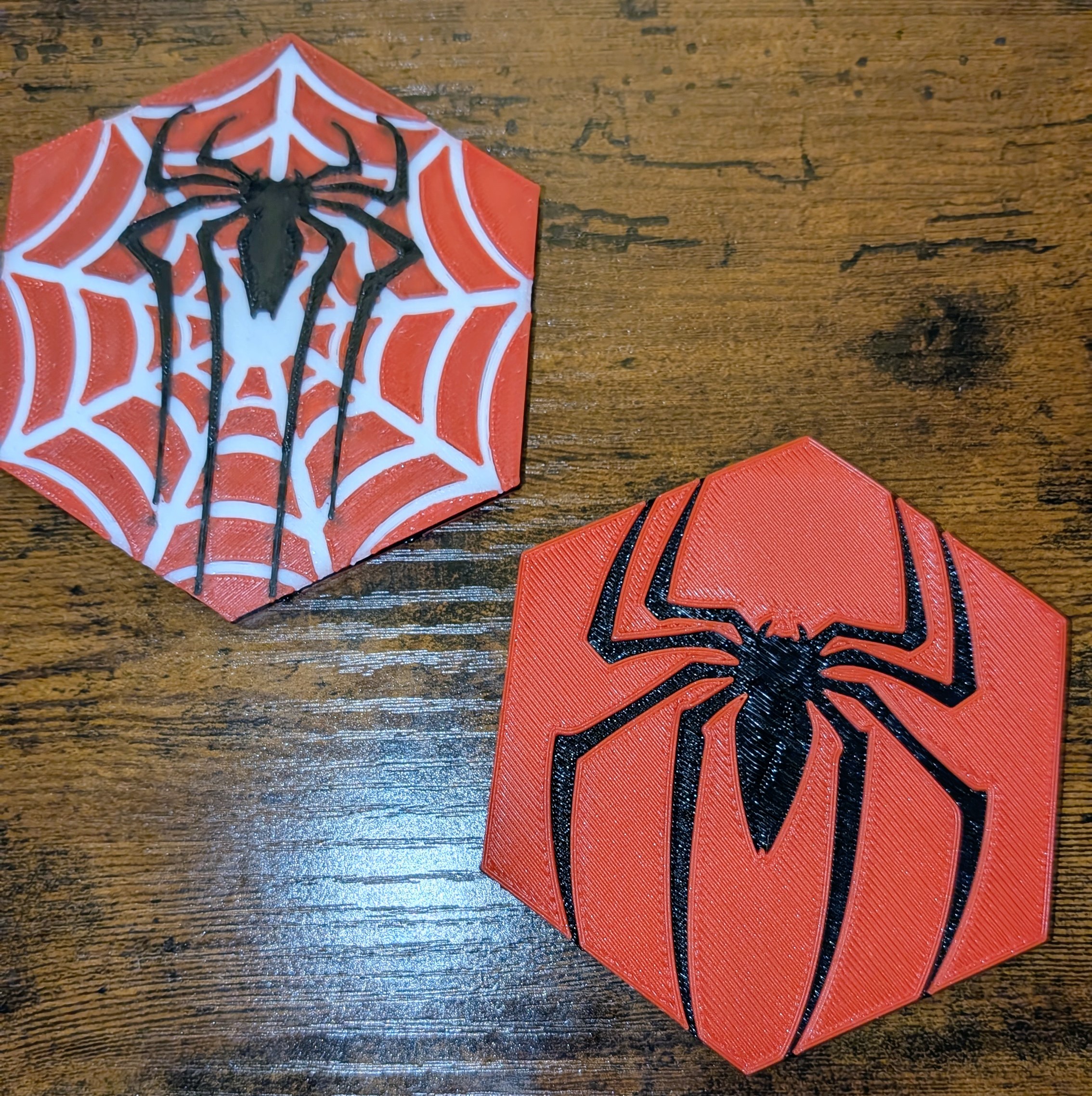 Spiderman Coaster Double-sided