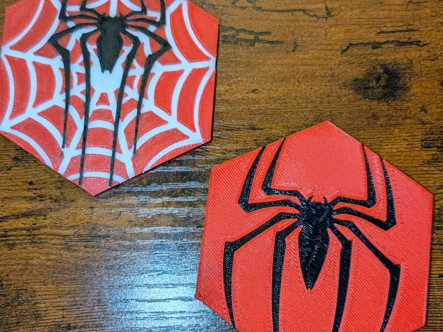 Spiderman Coaster Double-sided