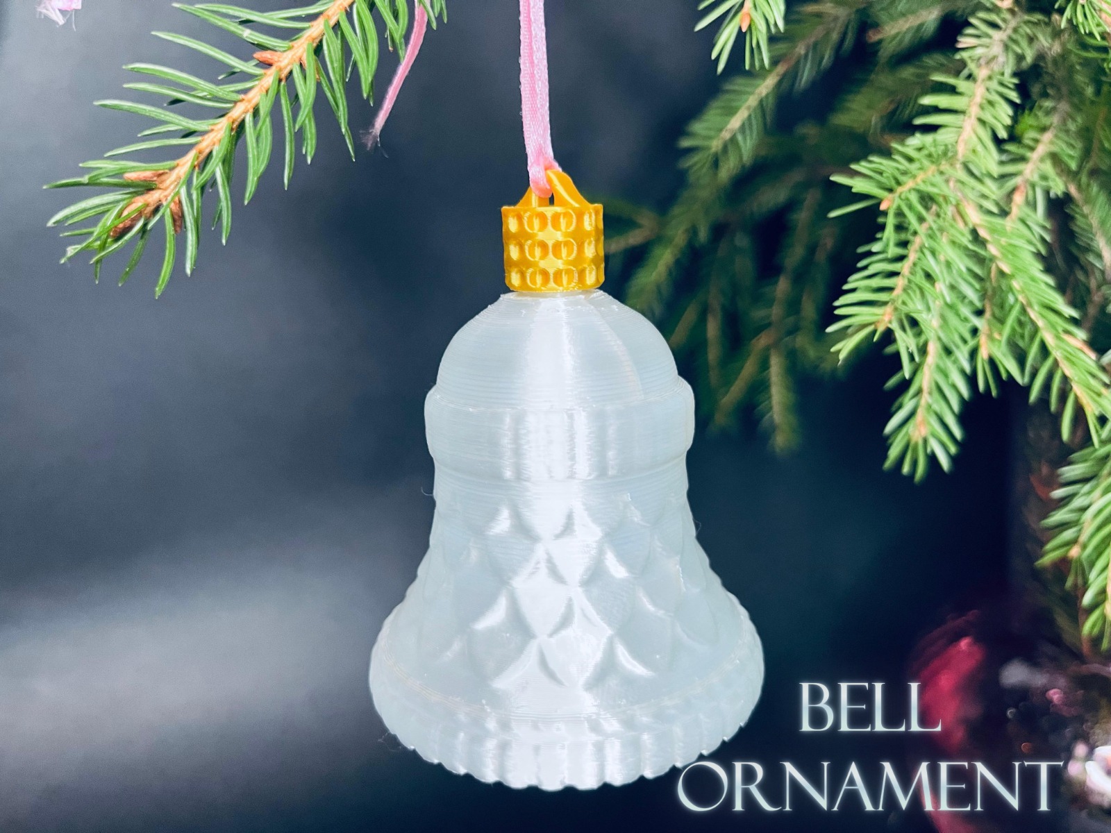 Christmas tree Bell ornament - collection 2025