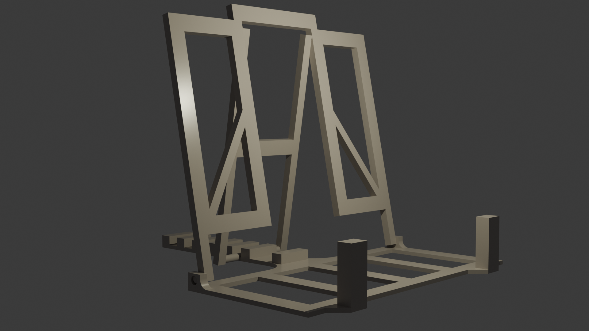 Foldable book stand