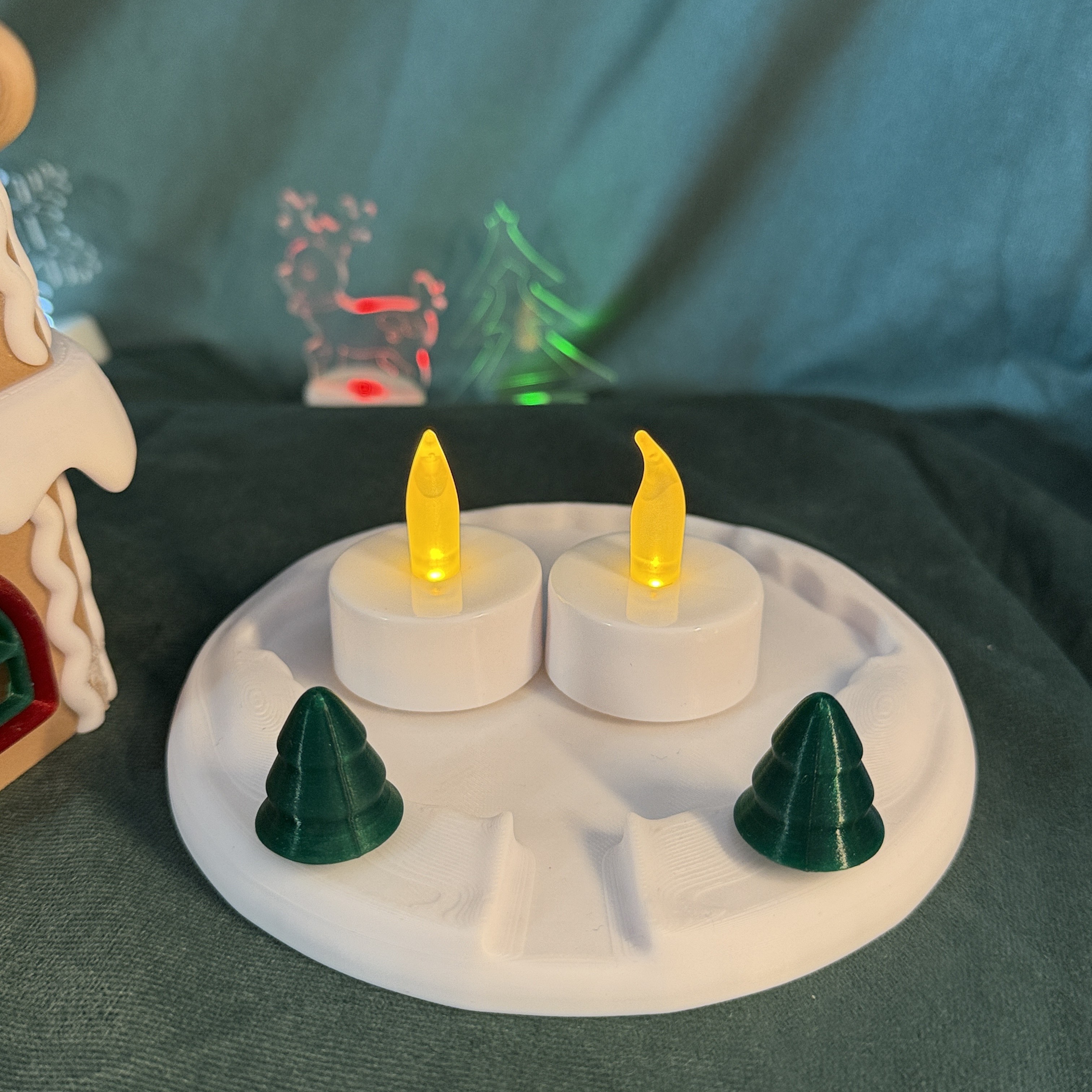 Christmas Gingerbread Windmill – Multicolor Without AMS — miniatura 3