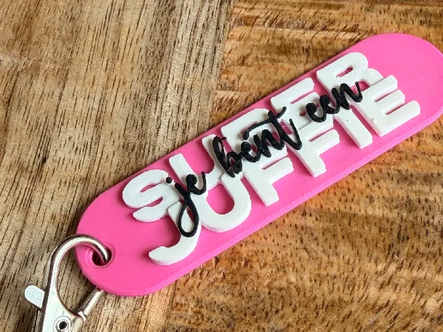 Super Juffie Keychain | Teacher Gift Keychain