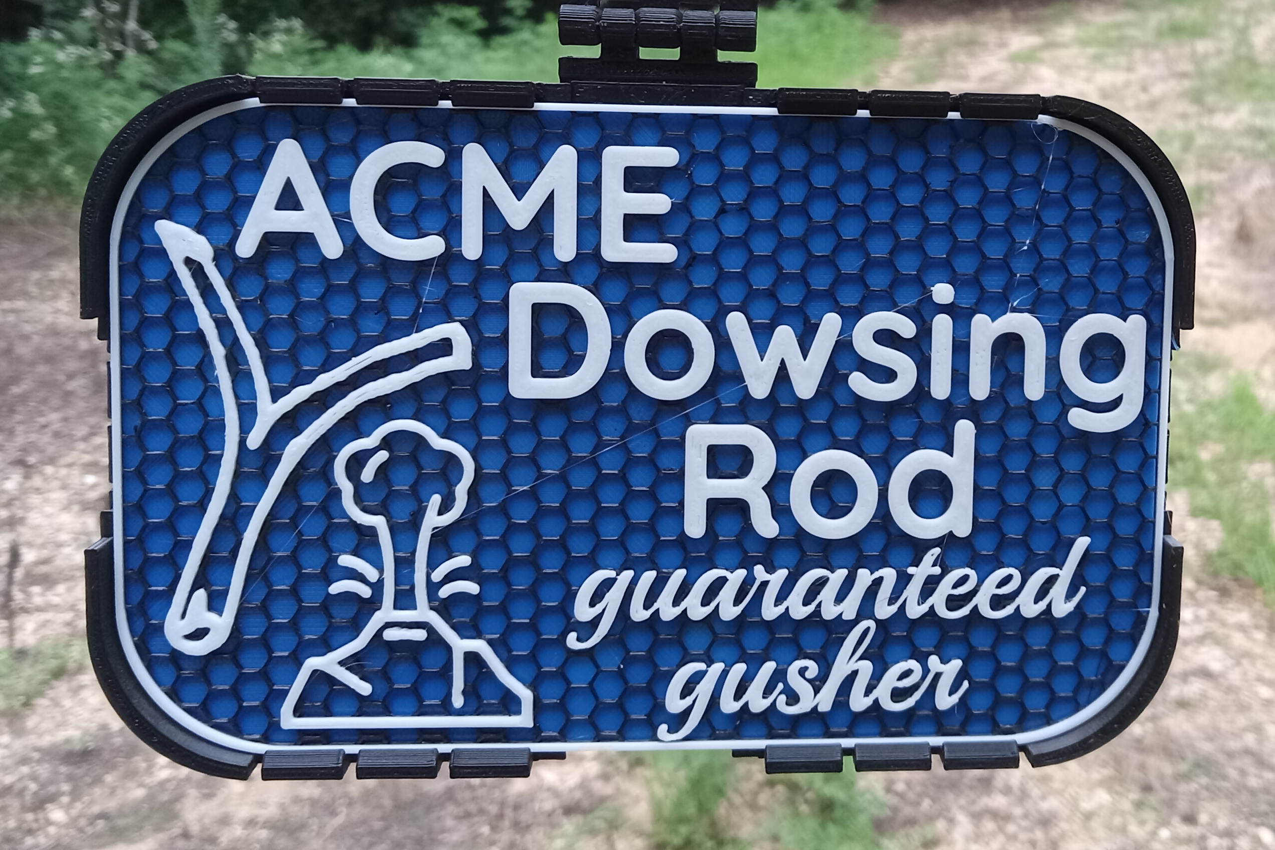 ACME Dowsing Rod sign