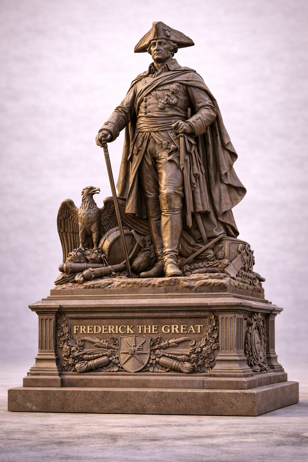 Statue of Frederick the Great 3D model