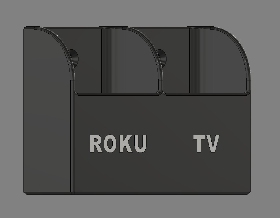 Remote Holder - Wall Mount - 1 to 4 slots - MMU Ready