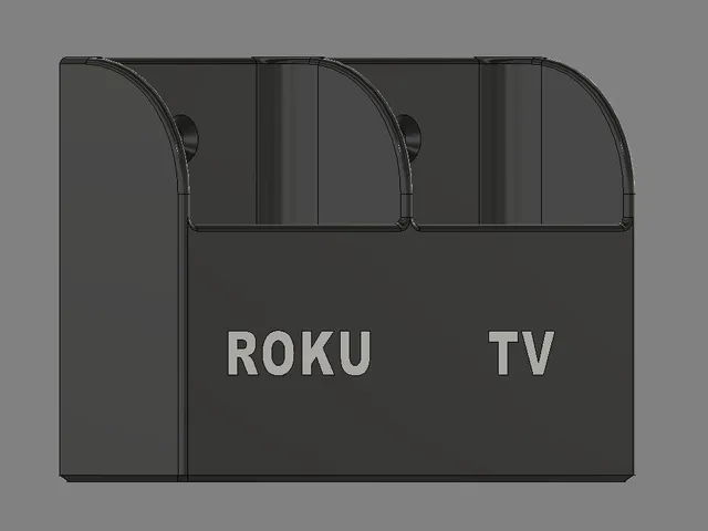 Remote Holder - Wall Mount - 1 to 4 slots - MMU Ready