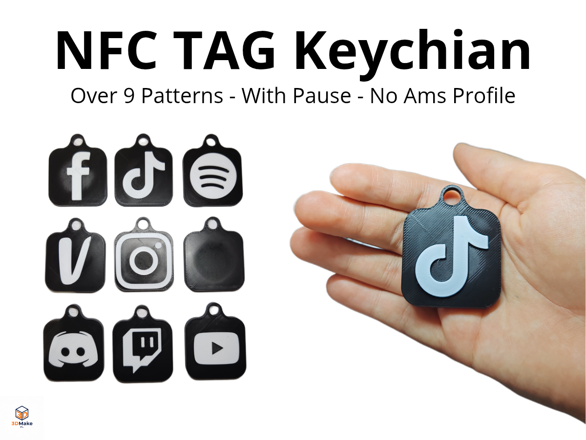 NFC Tag By 3DMake_PL