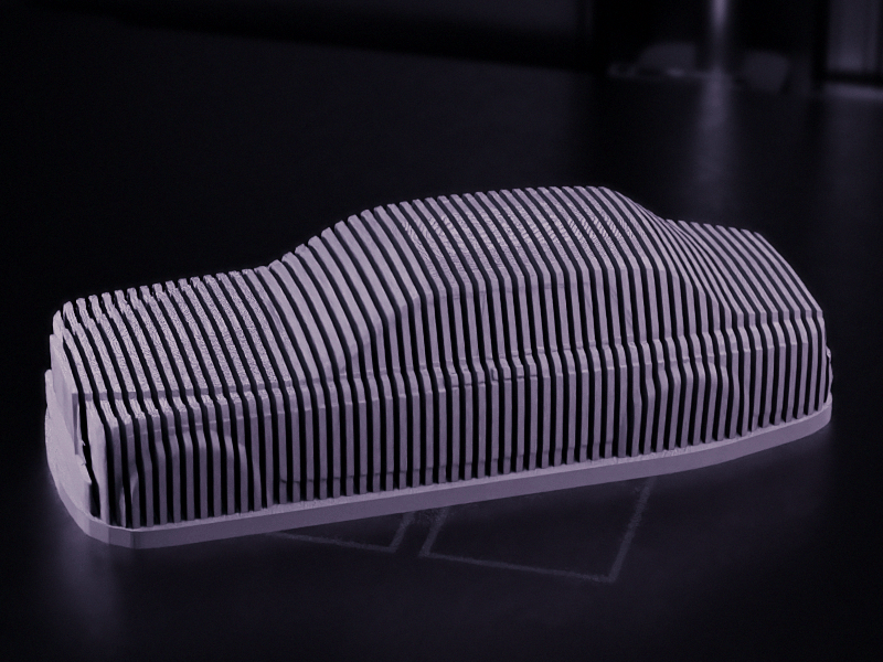 Miniatura 2 do modelo 3D Rolls-Royce Phantom - Sliced