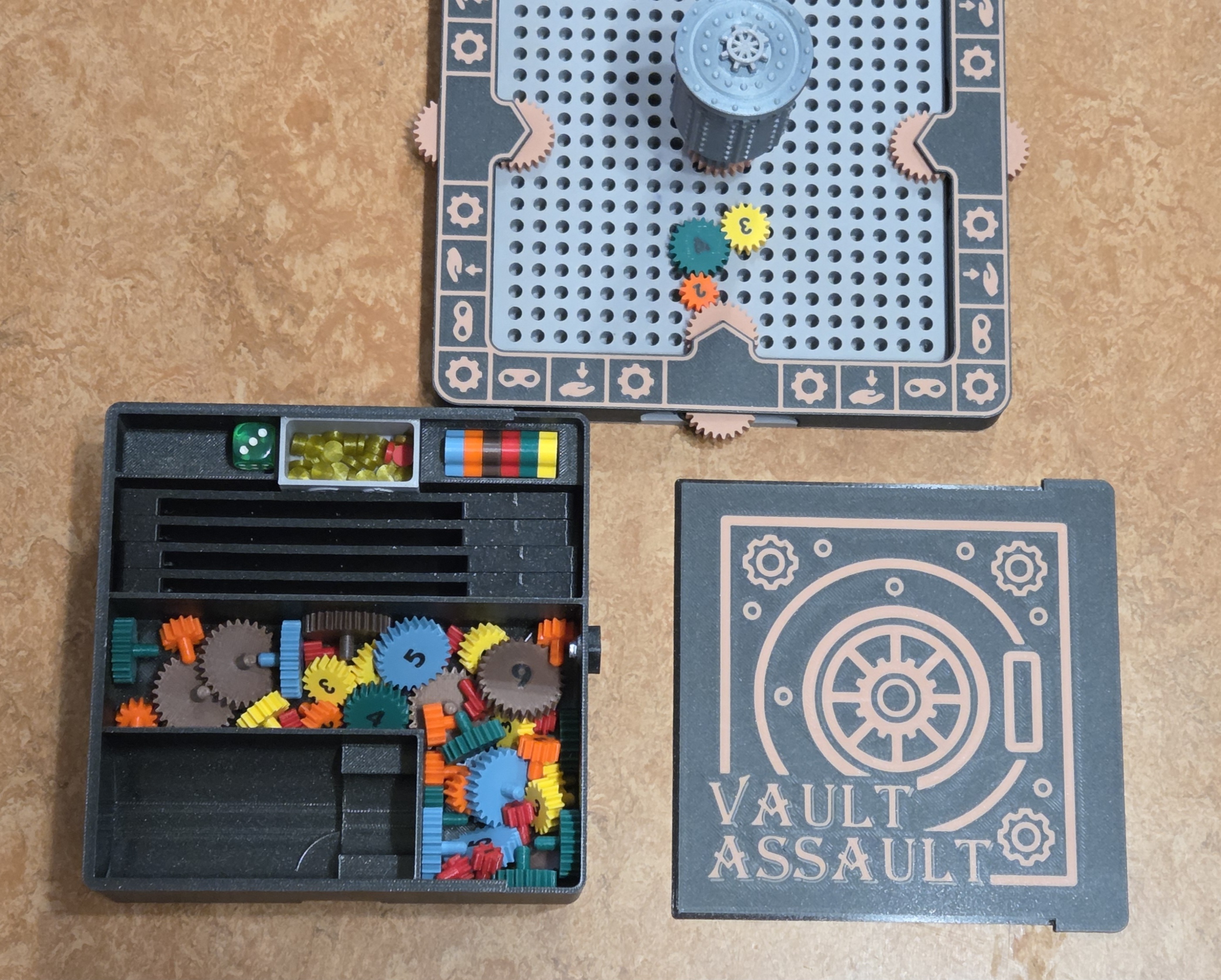 Nemesis LockDown Boardgame: SAF Capsule - 3D Printer File