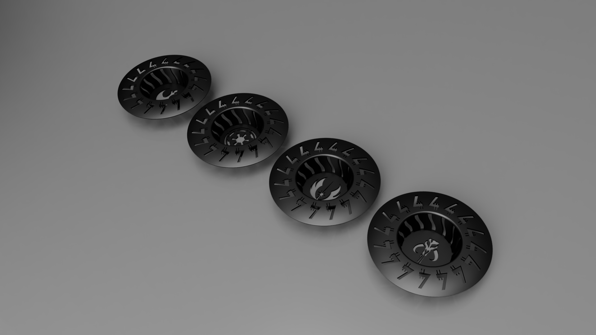 Star Wars Water Drain Caps