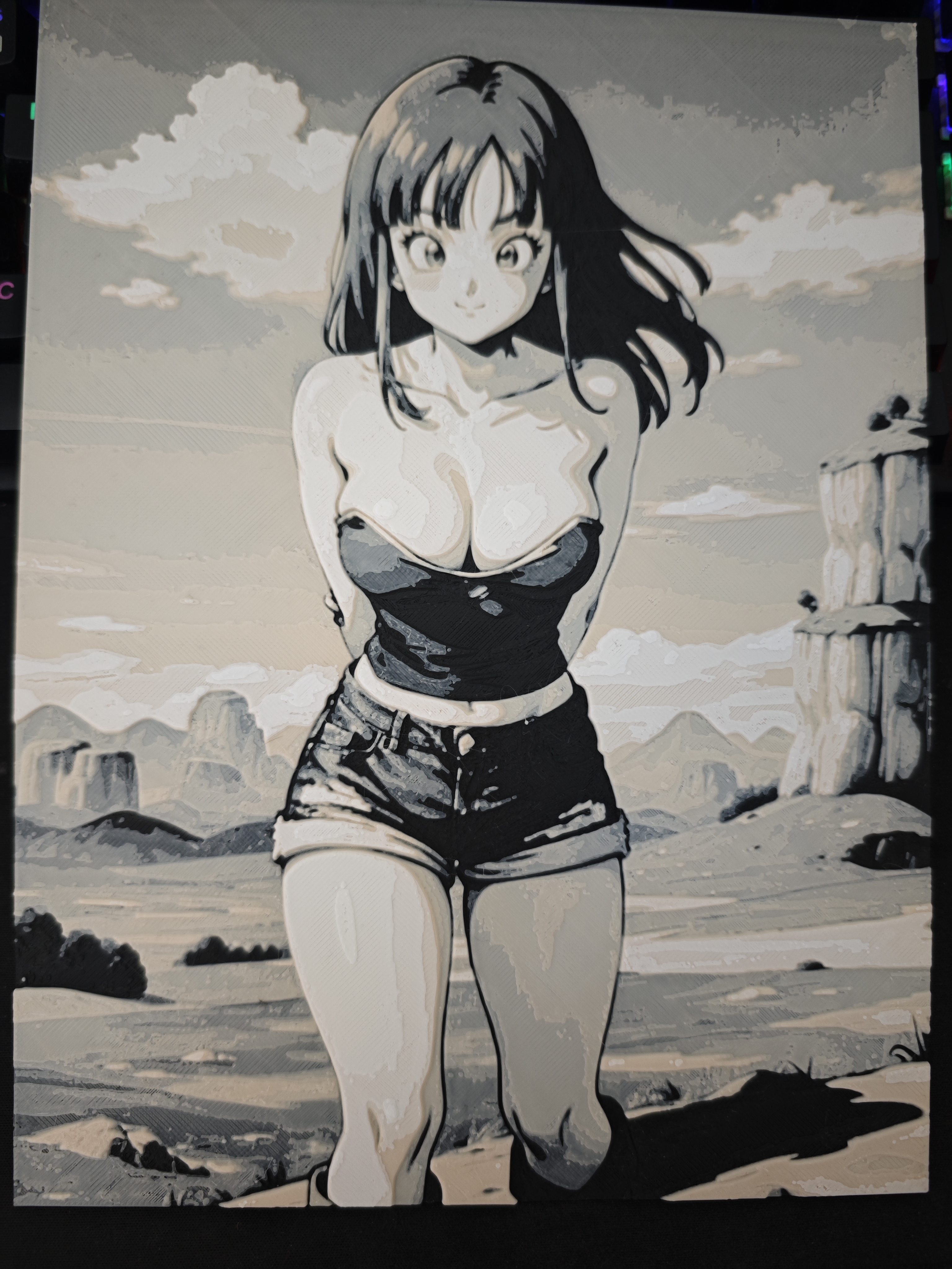 Bulma Dragonball HueForge