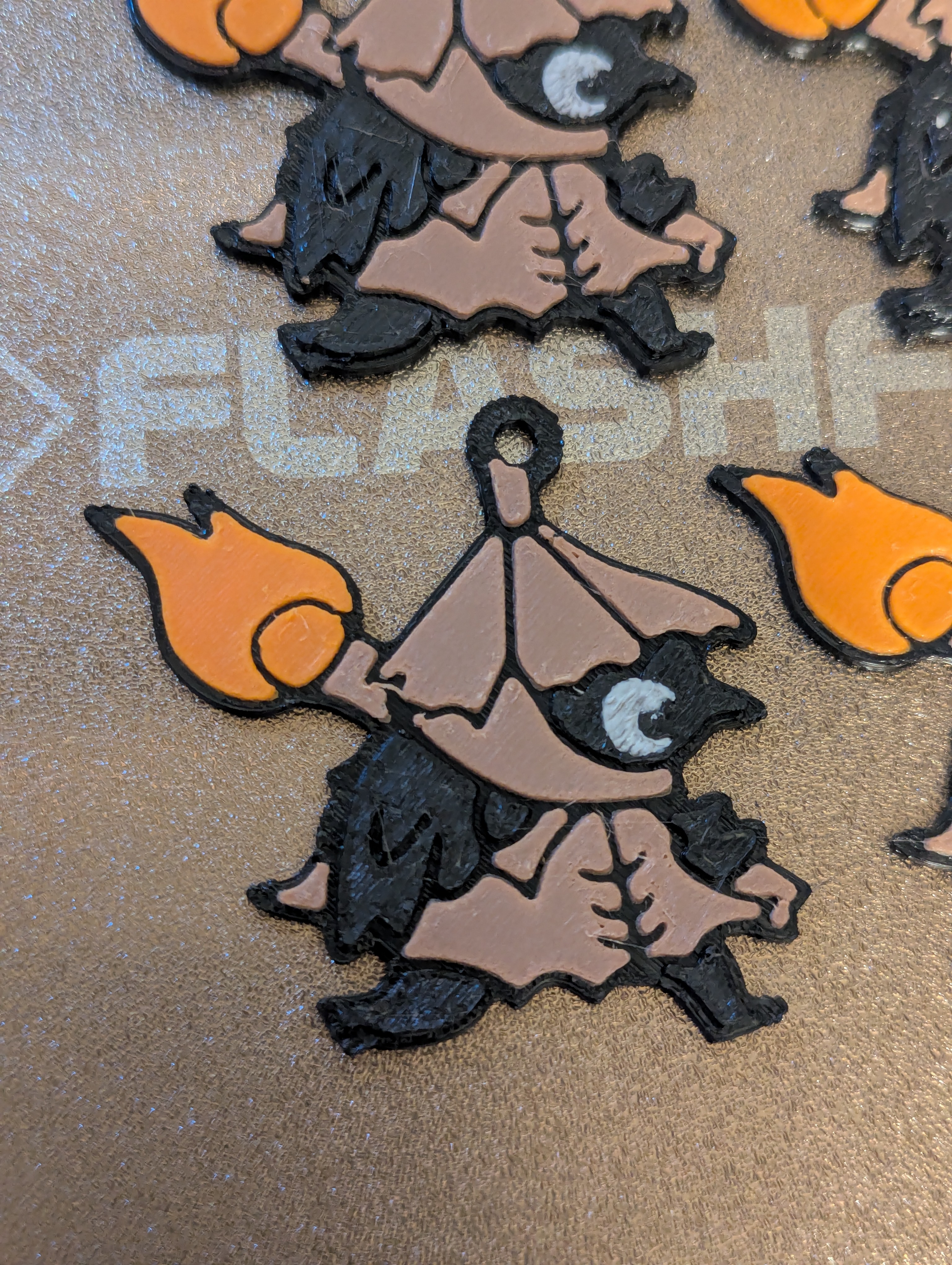 Glimmer keychain from Well Dweller