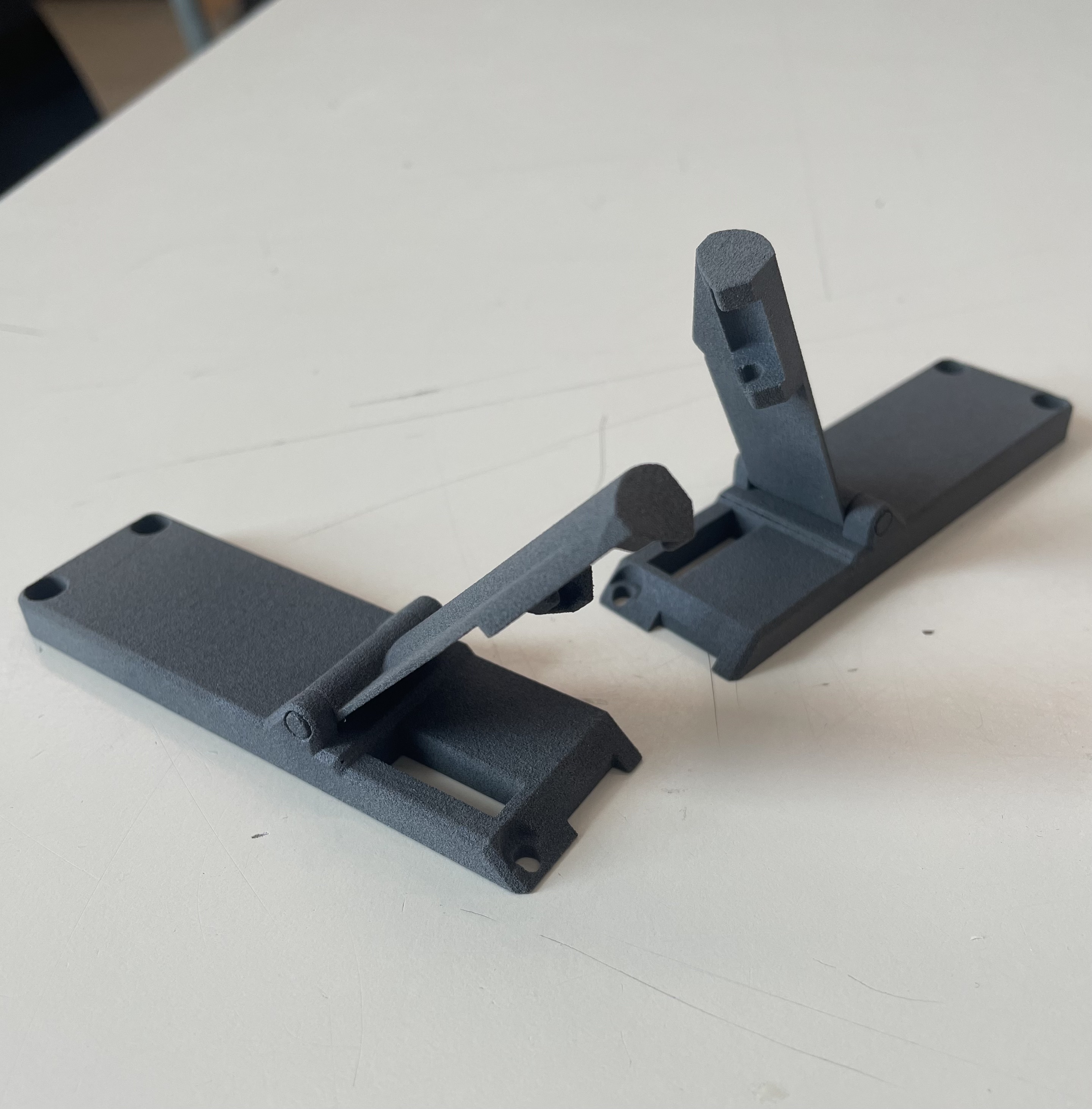 Speedloader with Print-in-place lever (SLS) 3D model thumbnail