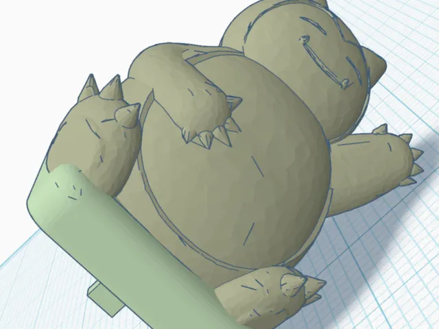 Keycap snorlax