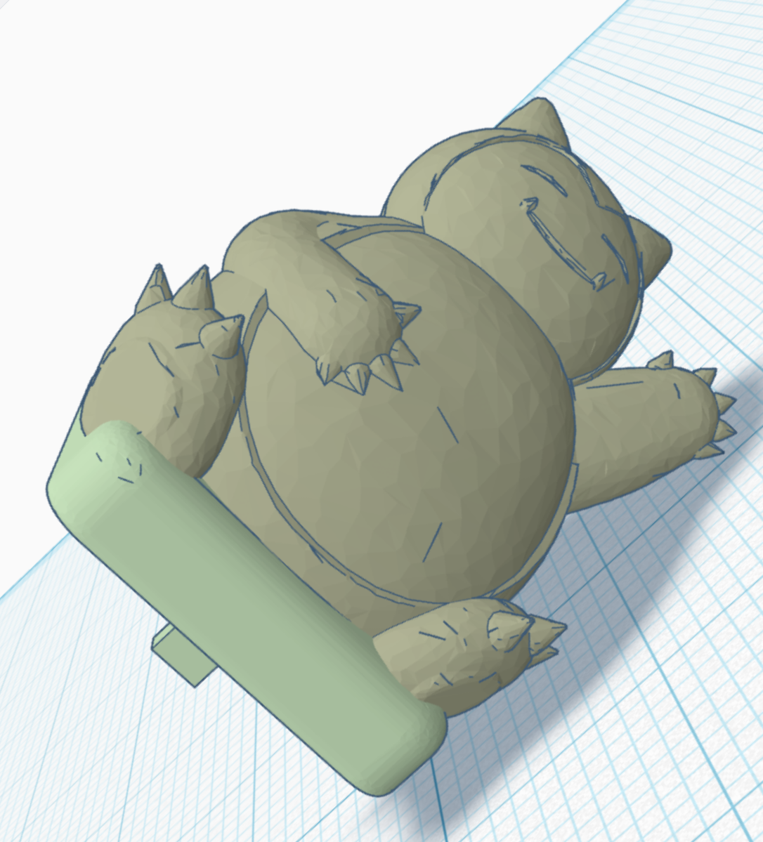 Keycap snorlax