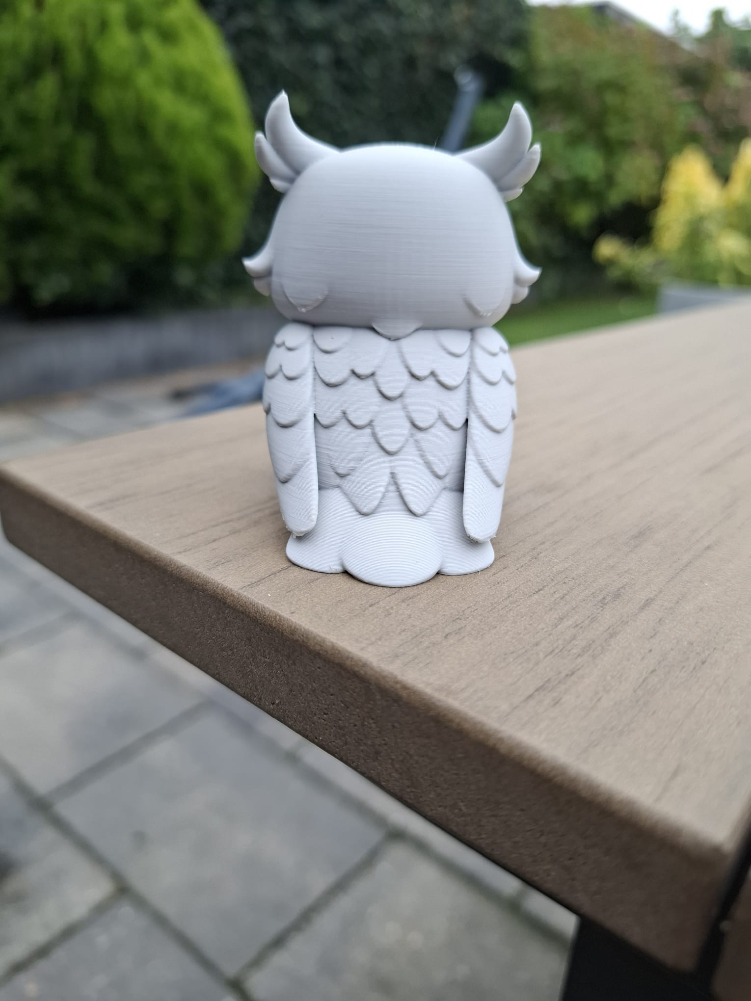 Miniatura 3 do modelo 3D The Grumpy Owl Guardian