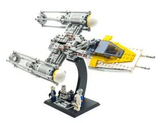 Display Stand for LEGO Star Wars Y-Wing Pack 75249 75172 8037