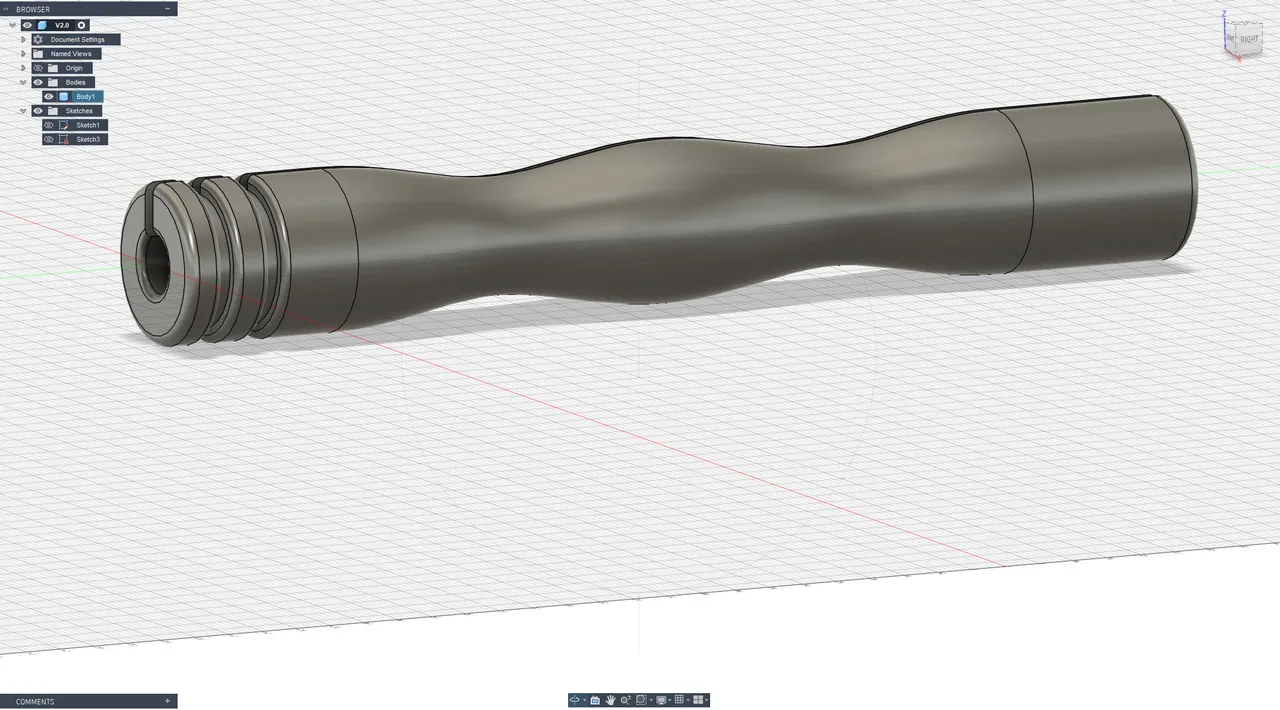 Ball Vape Coil Handle 8mm Shaft by coldthorne | Download free STL model |  Printables.com