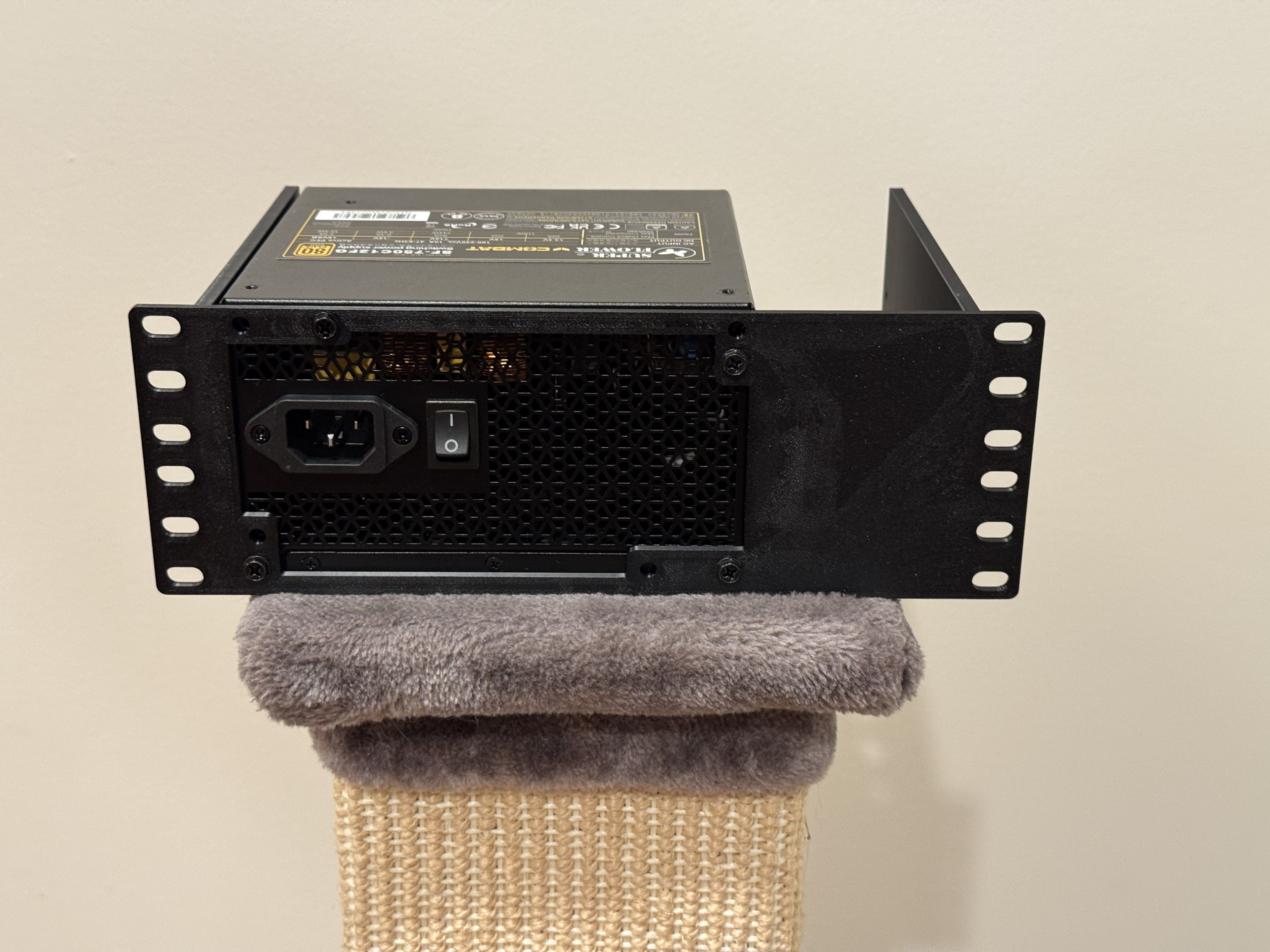 ATX Power Supply Mount for 10" Racks