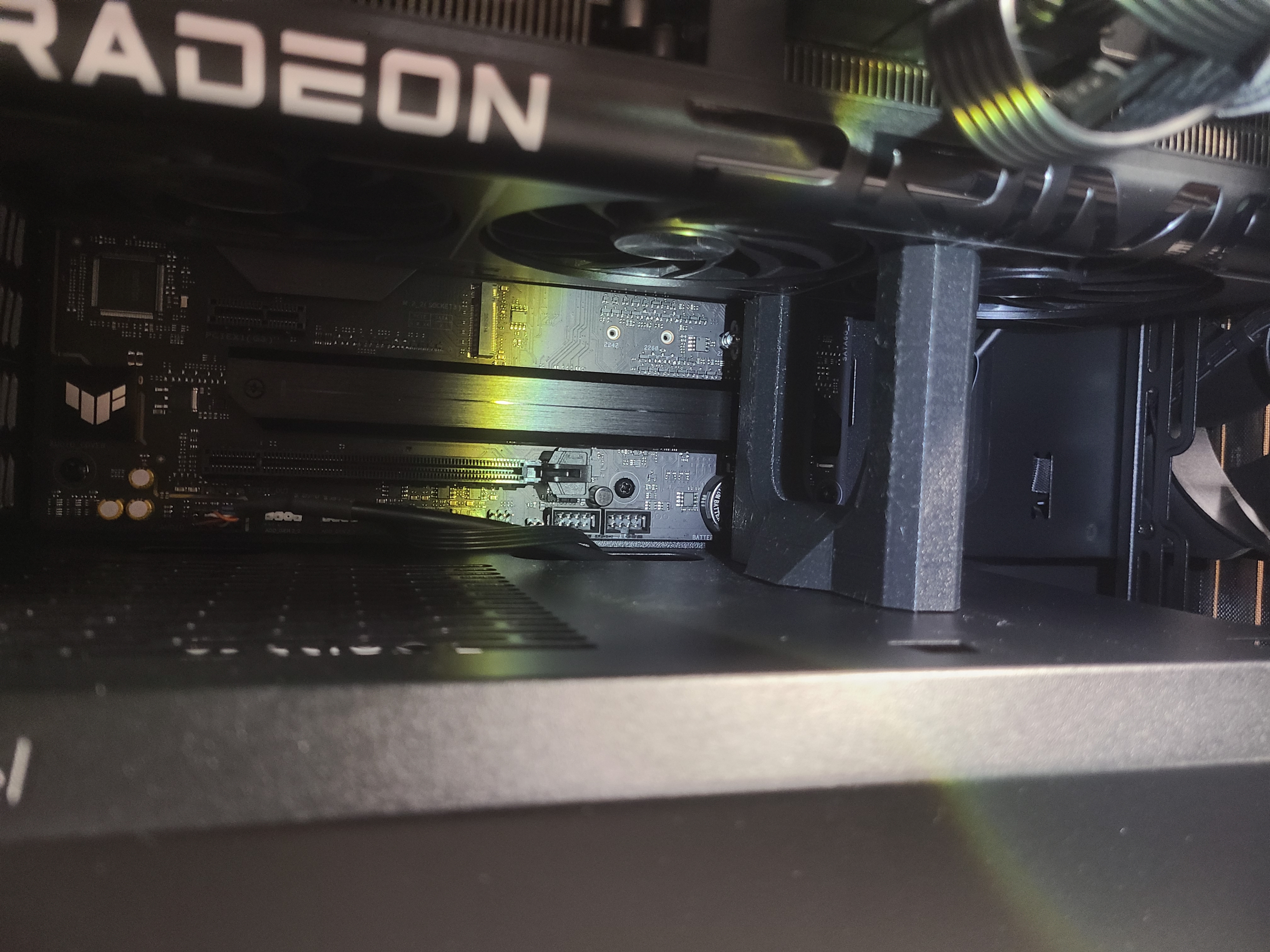 3 fan GPU Support with two columns