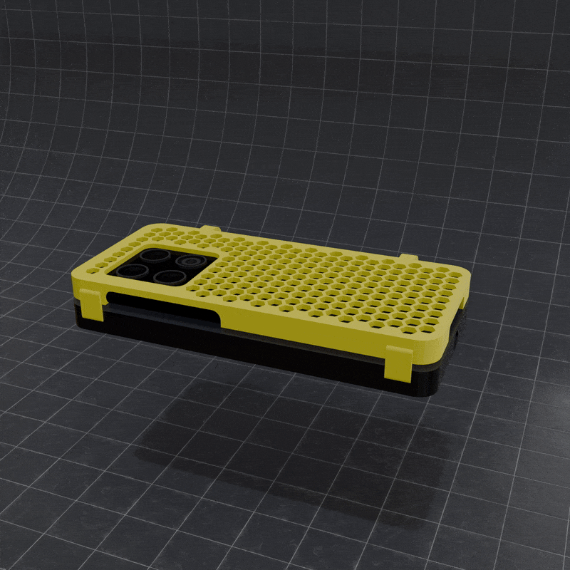 Miniatura 3 do modelo 3D Cyberdeck Case for OnePlus 10 Pro