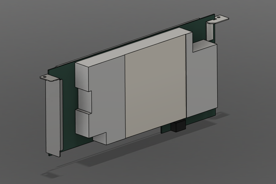 Accurate 3D model of the  AMD BC-250 board