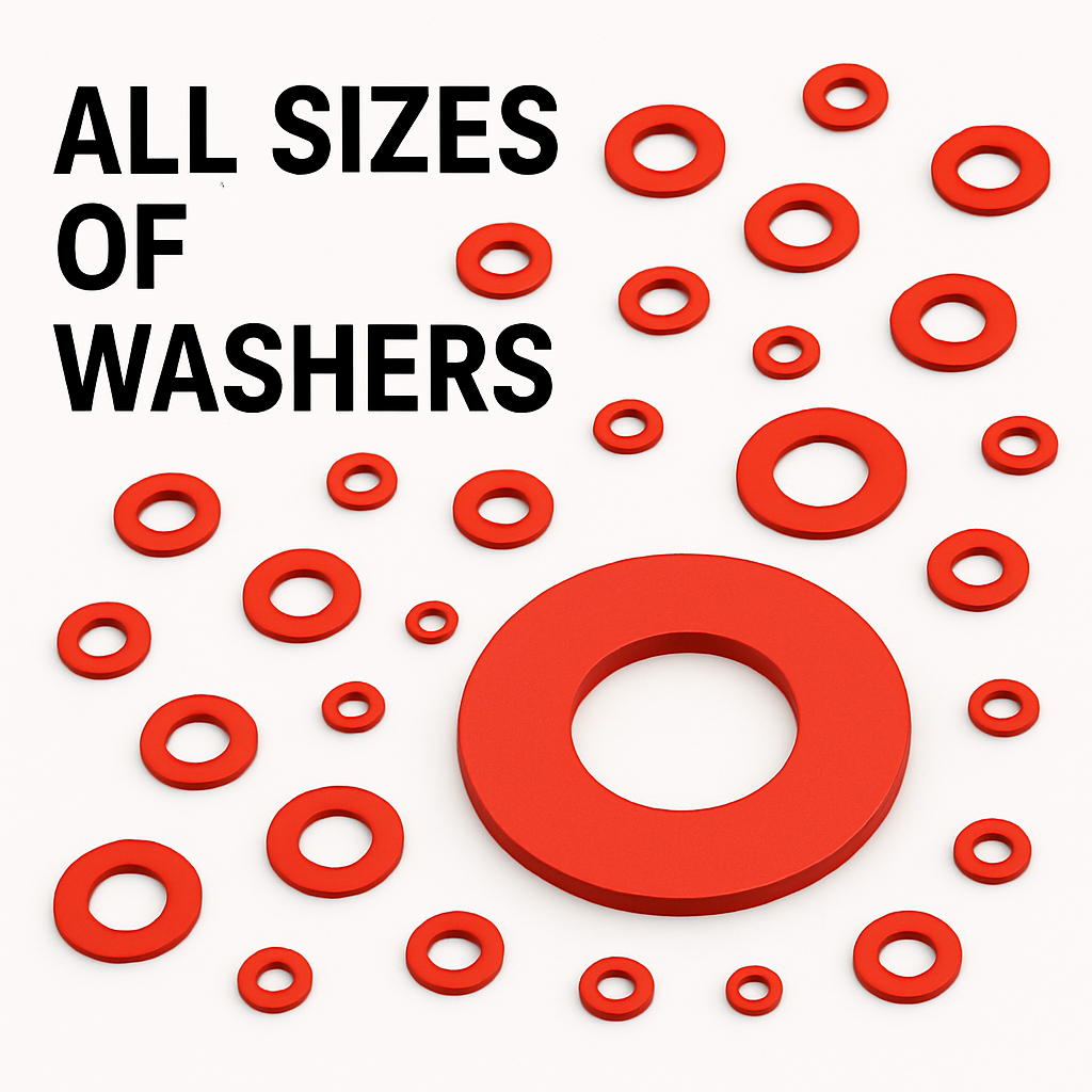 Massive Washers Collection 3D model thumbnail
