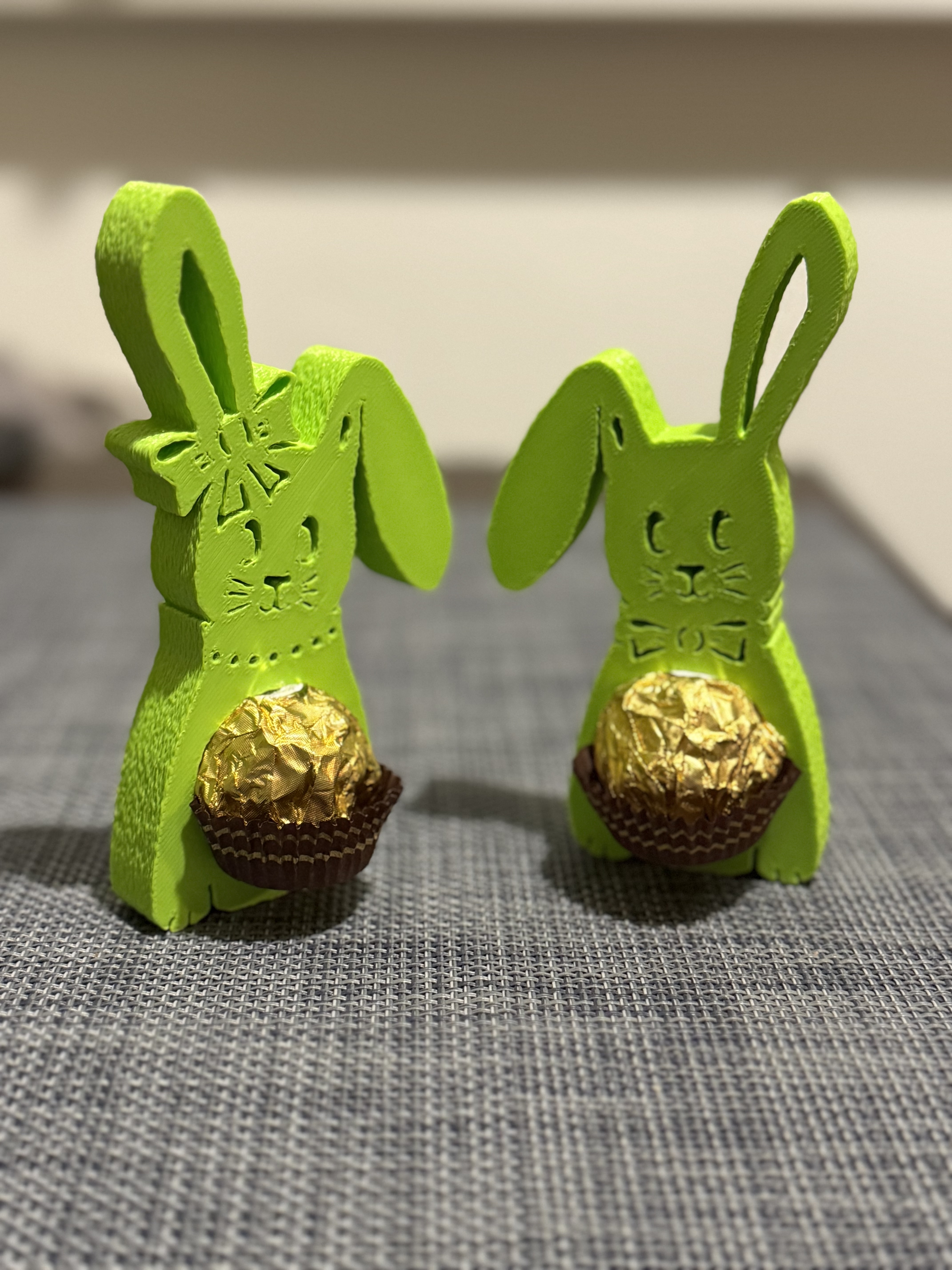 Mr. and Mrs. Bunny Ferrero/Raffaello Easter treat