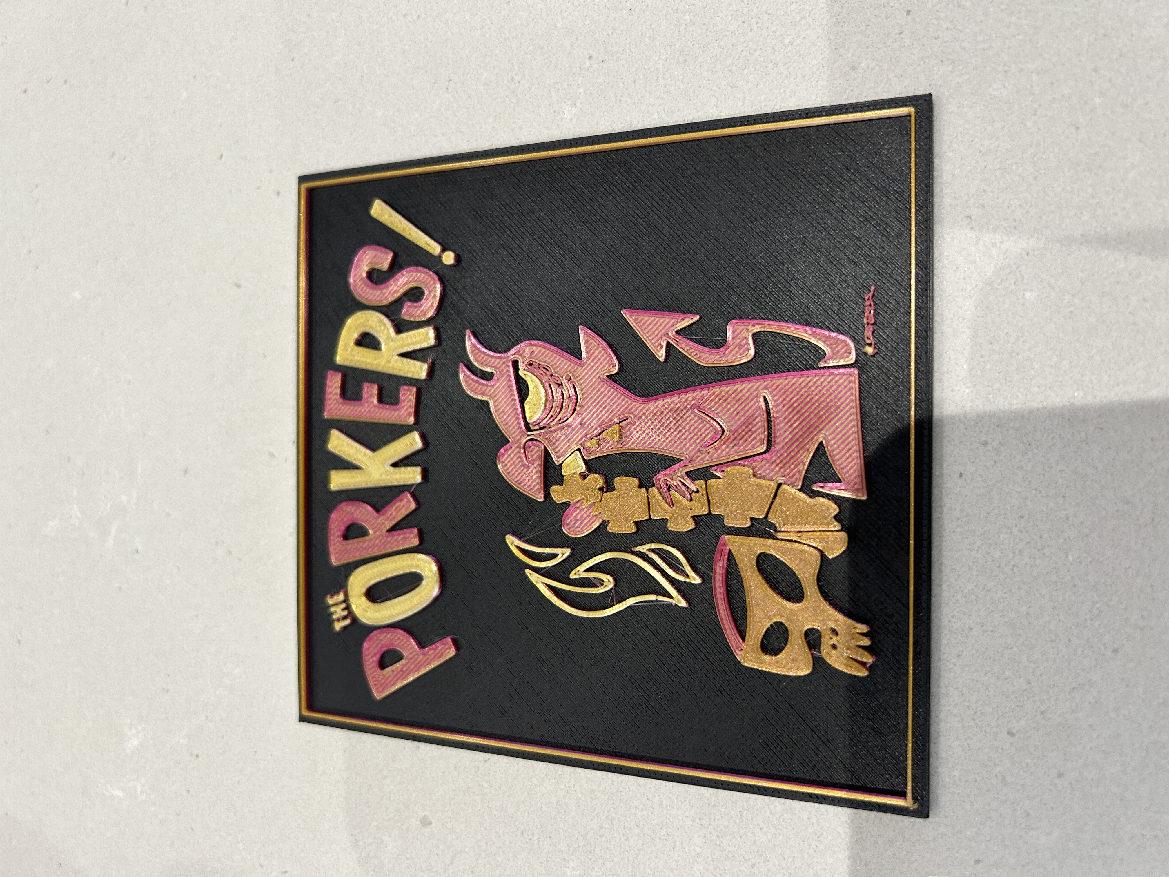 The Porkers - Bone Sax logo