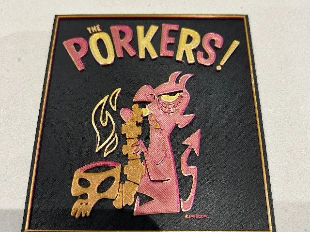 The Porkers - Bone Sax logo