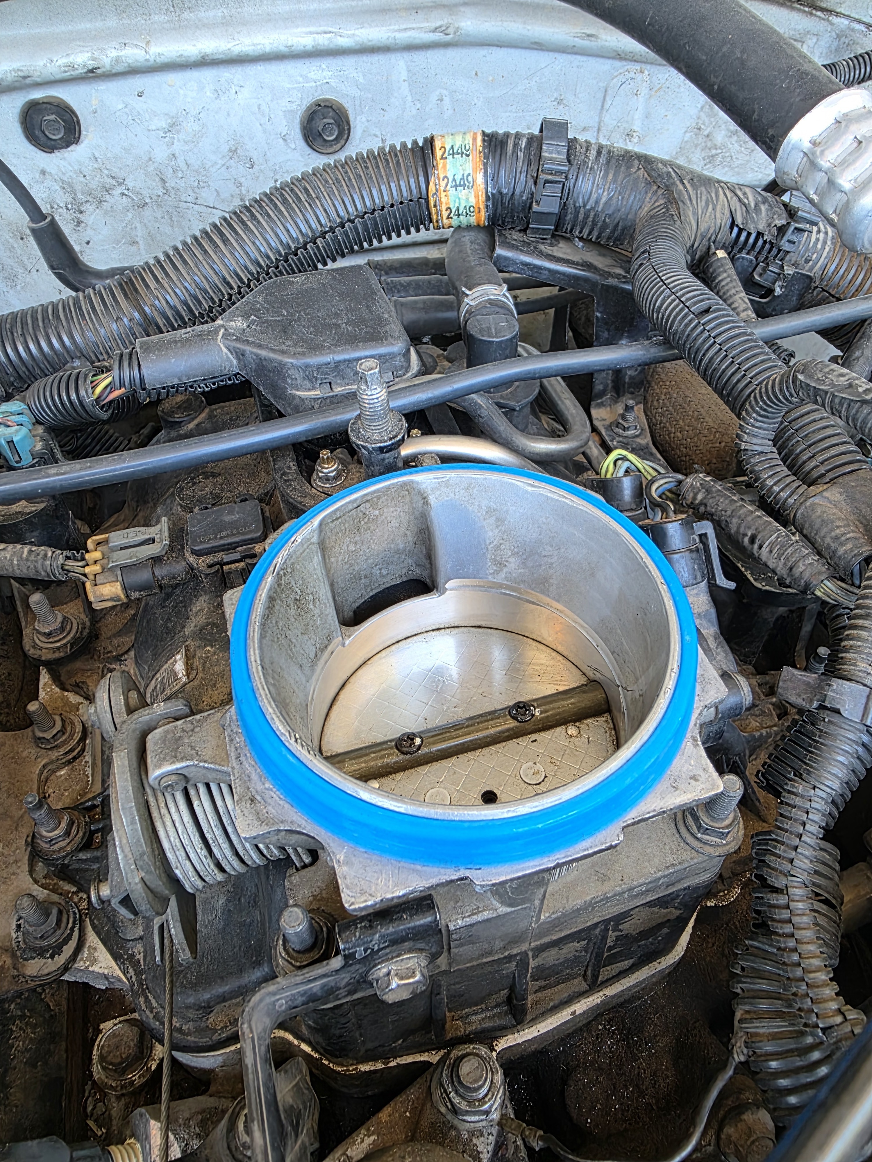 GMT400/GMT800 4.3 Vortec Intake Hat to Throttle Body Gasket
