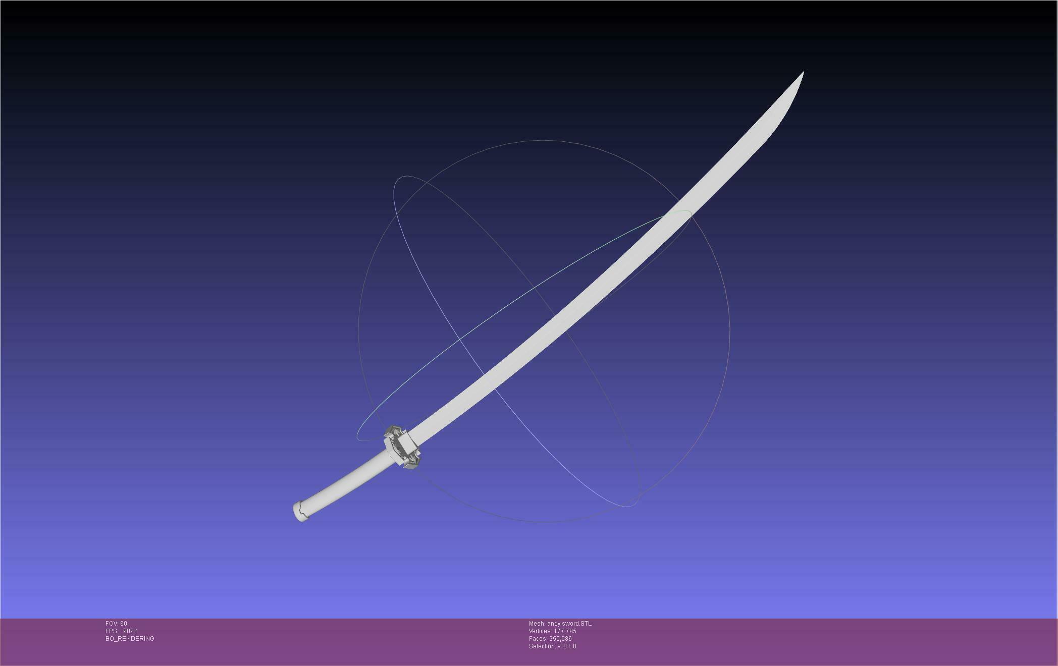 Undead Unluck Andy Sword Assembly