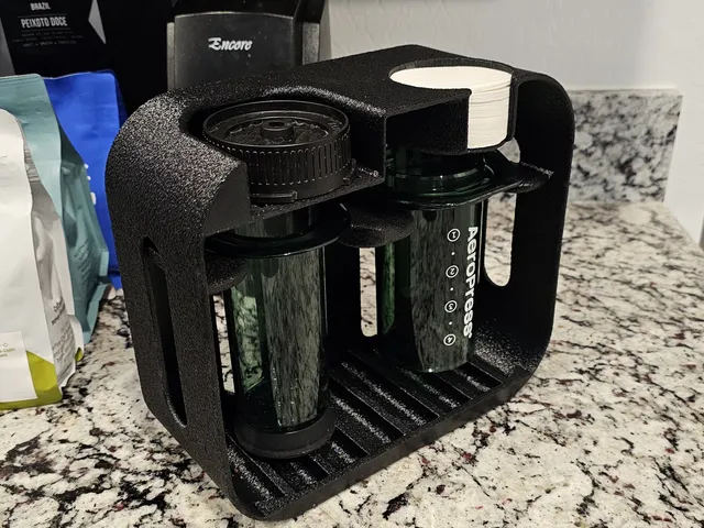 Simple Station for AeroPress