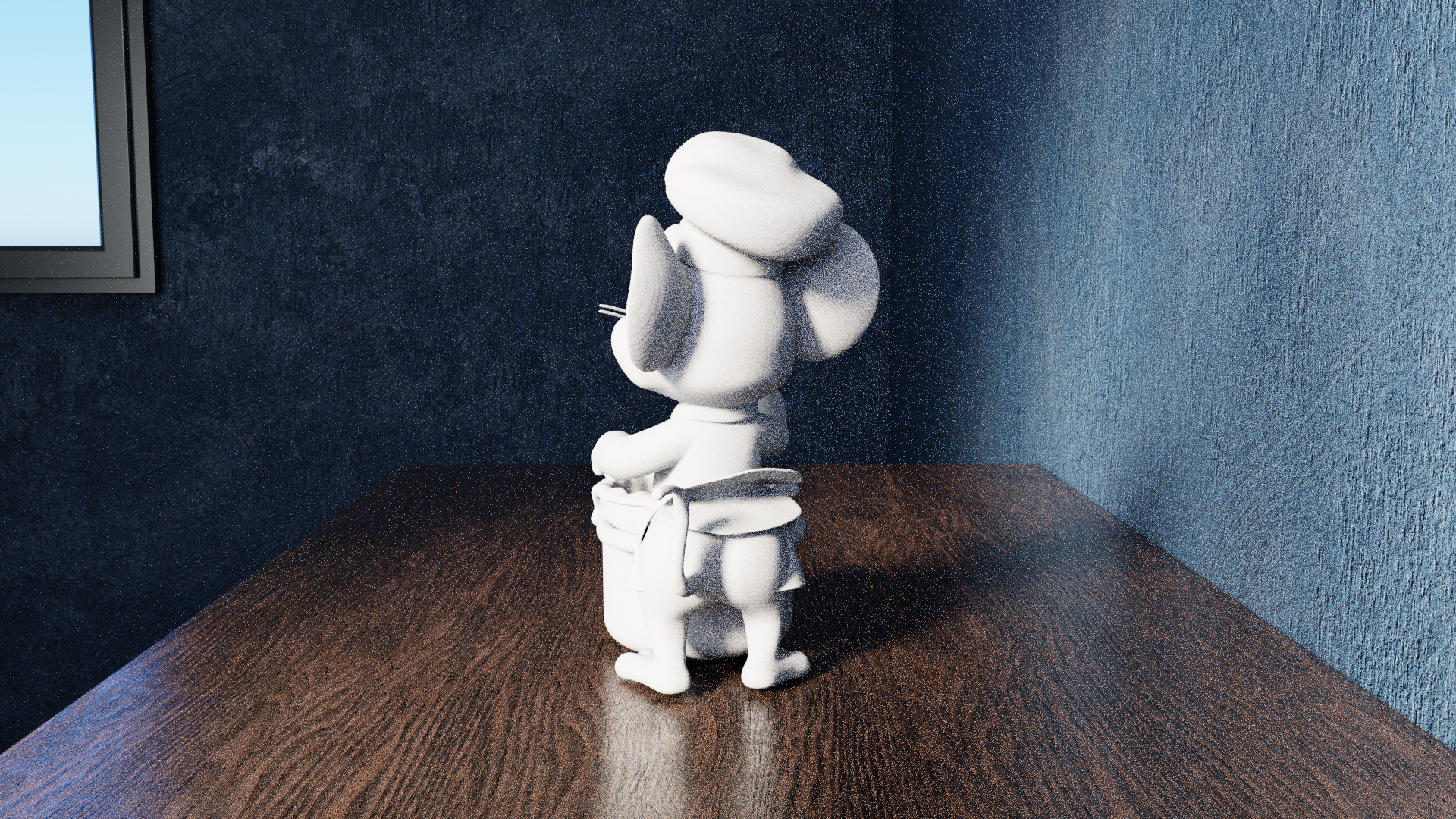 Miniatura 5 do modelo 3D Chef Jerry the Mouse