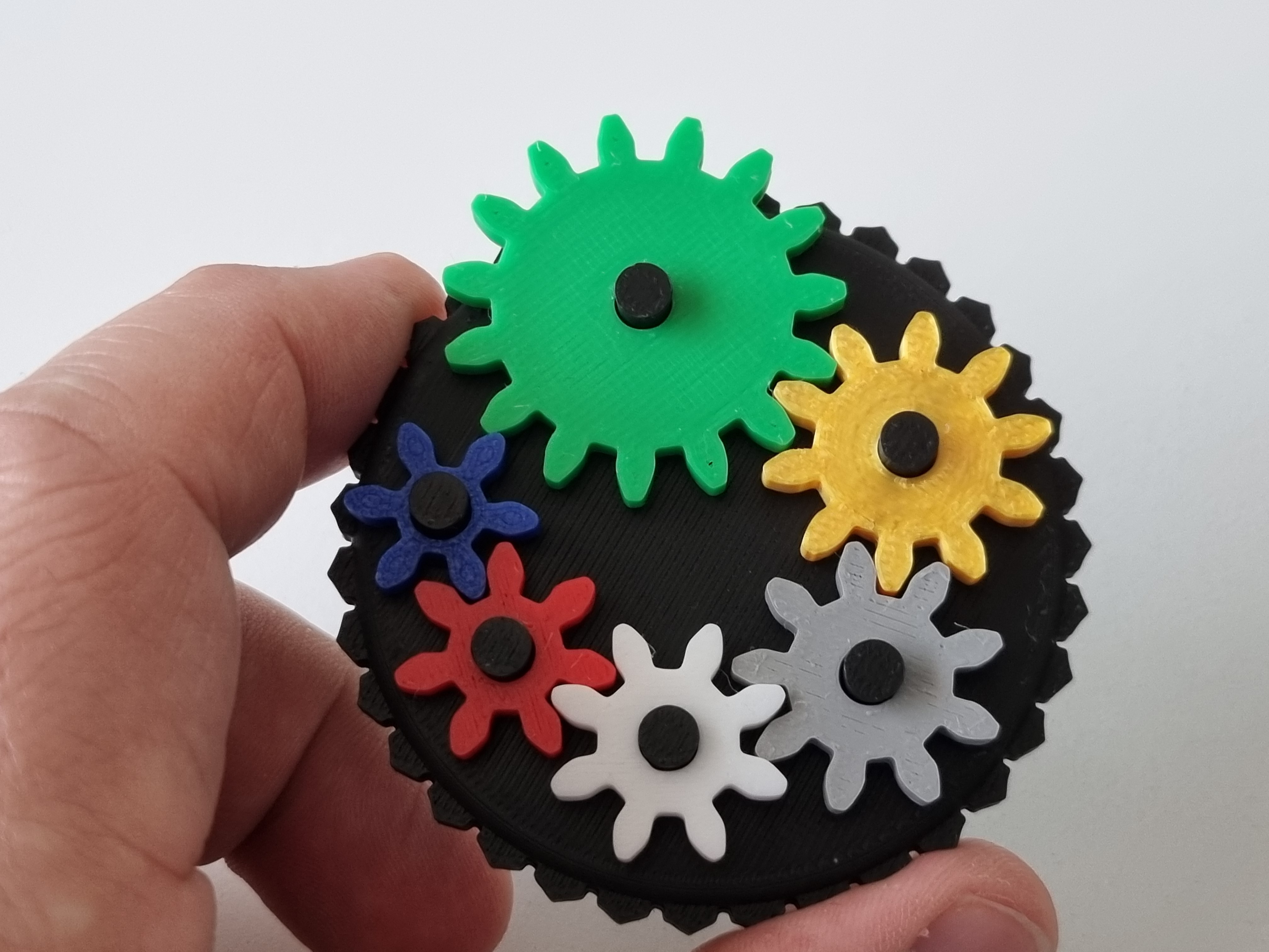 Miniatura 3 do modelo 3D Gear Fidget & Engineering Test Set