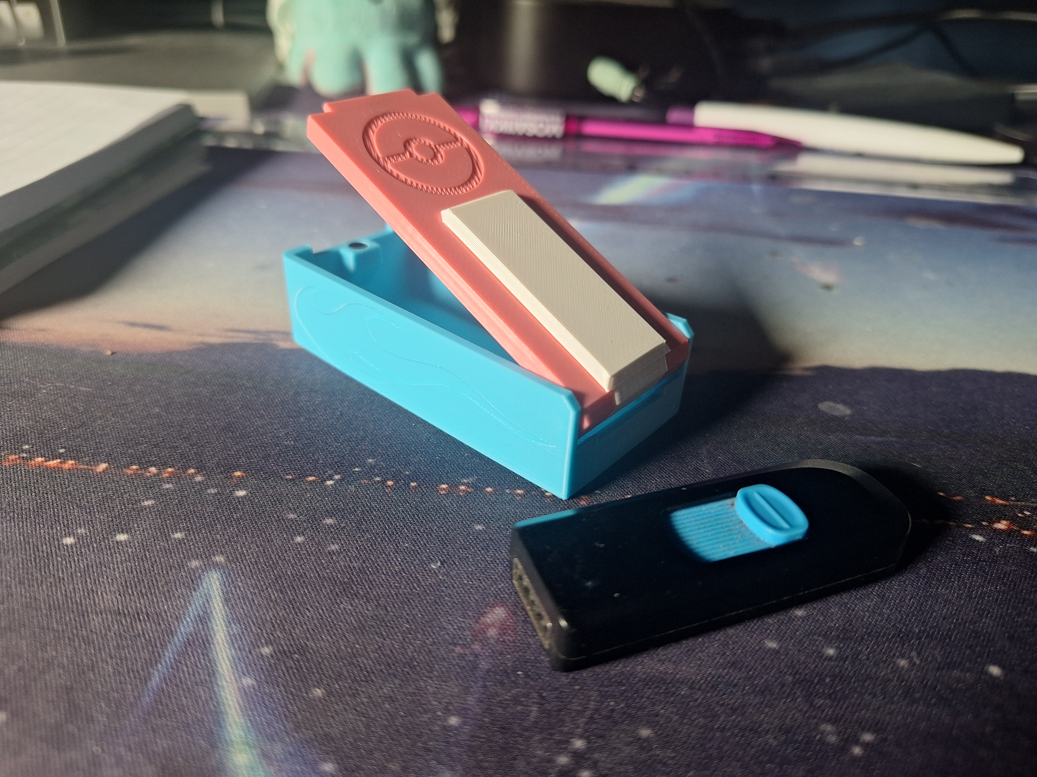 USB case with Decals