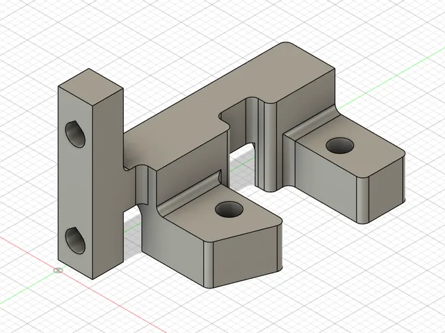Longer LK5 dual fan improved BLTouch bracket