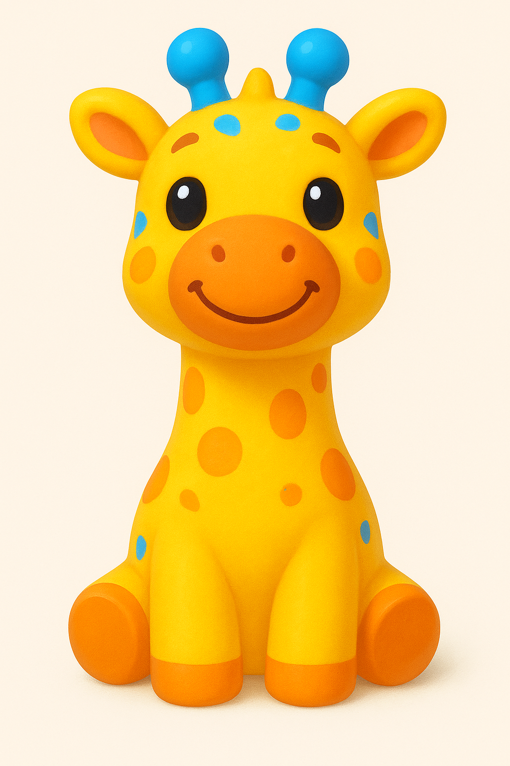 Giraffe toy sitting
