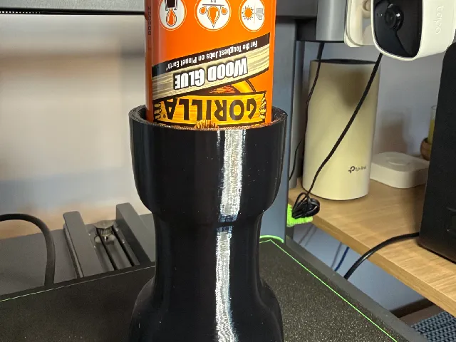 Gorilla Glue wood glue upside down holder